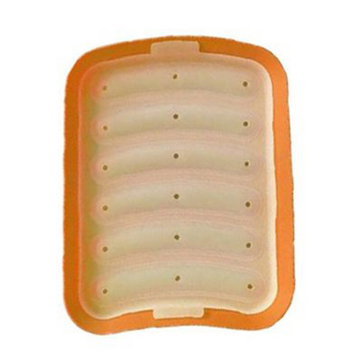 Silikono dešrainių dešrelių formelės kumpio dešros formelės pasidaryk pats kūdikių maisto papildų kiaušinių dešrų dėžutė silikoninė dešros mėsos gaminimo forma