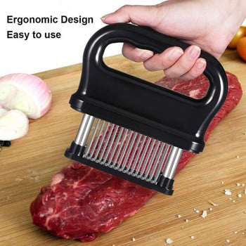 48 Blades Needle Meat Tenderizer Μαχαίρι από ανοξείδωτο χάλυβα Meat Tenderizer Meat Beaf Steak Hammer Pounder Εργαλείο μαγειρέματος κουζίνας