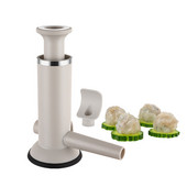 Rankinis naminių dešrų įrankiai dešrų gamybai Klizma Tube Stuffer Mėsos užpildymo įrankis Praktinis dešros švirkšto piltuvo antgalis