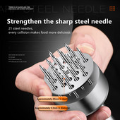 Ac pentru fragezirea cărnii 21 lame ultra ascuțite din oțel inoxidabil Ciocan fraged de carne pentru friptură de vită Unelte de bucătărie Accesorii pentru gătit