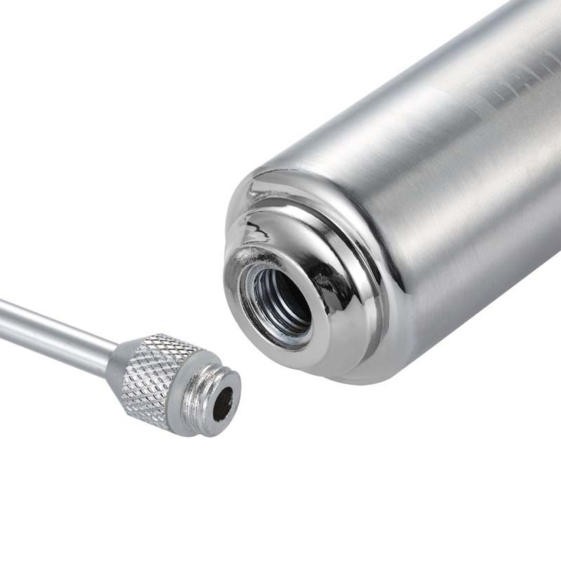 Nerūdijančio plieno kepsninės injektoriaus švirkštas, marinato mėsos purkštukas, 2 uncijų talpa su 6 adatų silikoniniu šepečiu