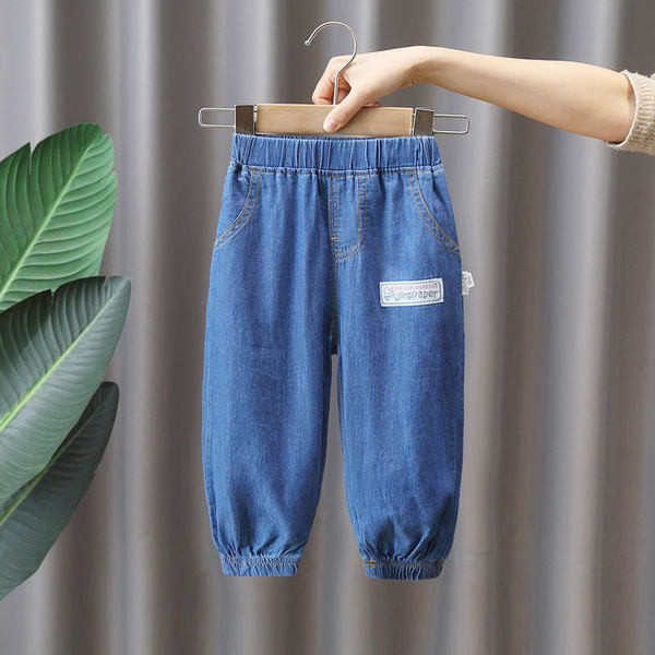 Blugi copii pentru baieti model curat