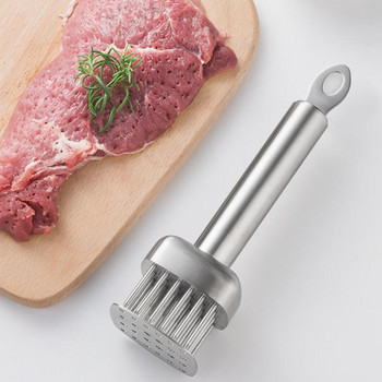 304 неръждаема стомана Loose Meat Needle Steak Needle Игла за крехко месо Кухненски инструменти за готвене Практичен инструмент за омекотяване на месо