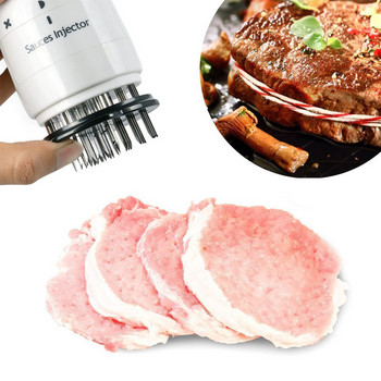 GOALONE Инжектори за подправки 2 в 1 Игла за омекотяване на месо Инжектор за вкус на марината за месо, пържола, говеждо пуешко барбекю Подаръци за готвене
