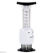 „Du viename“ profesionalus mėsos minkštiklis marinatų padažai, injektorius, kepsnys, jautienos kepsnys su nerūdijančio plieno adata