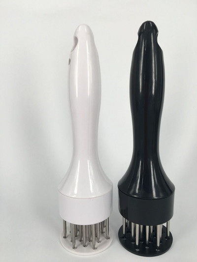 Injector de marinată de carne multifuncțional din oțel inoxidabil Injector de condimente pentru grătar Brățător de carne pentru bucătărie Unelte de gătit