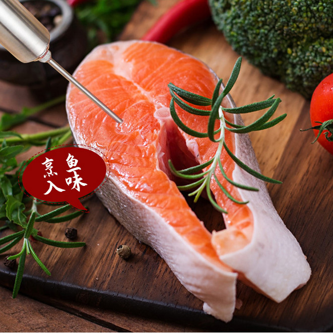 Šprica za puretinu s tri igle od nehrđajućeg čelika Igla za puretinu od 2 oz s četkom za čišćenje Alat za roštilj Kuhinjski alat