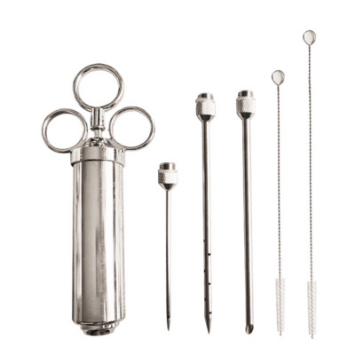 Nerūdijančio plieno kalakutienos vištienos skonio purkštukas Marinatas Prieskoniai Injektorius Mėsos švirkštas Padažas Įrankiai Maisto gaminimo priedai