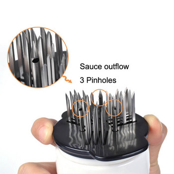 30 Needle Meat Tenderizer Blade από ανοξείδωτο ατσάλι 3OZ Marinade Injector Professional Meat Injector Tenderizer Kitchen Gadgets