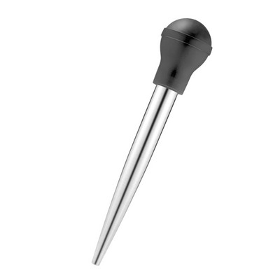 Nerūdijančio plieno silikono siurblys Kalakutienos baster mėsos injektorių skonio adata kepsninių kepsnelių valymo šepetys BBQ prieskonių įrankis