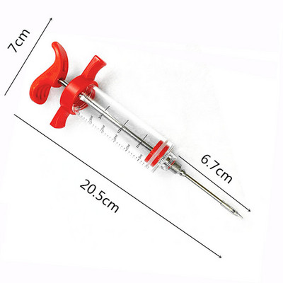 Padažas Marinuota kalakutiena švirkštas kepsnys kepsnys mėsa iš nerūdijančio plieno adatų įpurškimo prieskoniai virtuvės prietaisai ir priedai