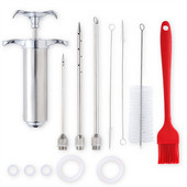 Vištienos įdaro įrankis Daugkartinio naudojimo paukštienos kepsnių ant grotelių gardinimo rinkinys Nuimamas šventinių kepsnių virtuvės restoranas