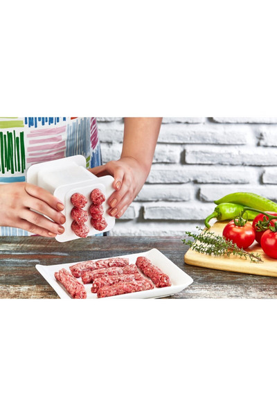 Storcator de chifteluțe pentru burgeri, presă practic pentru hot dog, alimente, paste, mașină de făcut cârnați, carne de pui, prototip rapid, injecție de carne