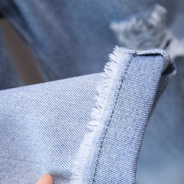 Alkalmi gyerekfarmer fiúknak zsebbel és szakadt mintával