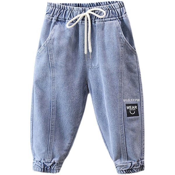 Alkalmi gyerekfarmer fiúknak nyakkendővel és zsebbel