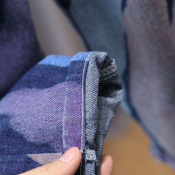 Blugi de camuflaj pentru copii cu buzunar