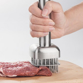 Rozsdamentes acél laza hústű Steak kalapács hús íntörő konyhai praktikus, laza hús tűszerszám