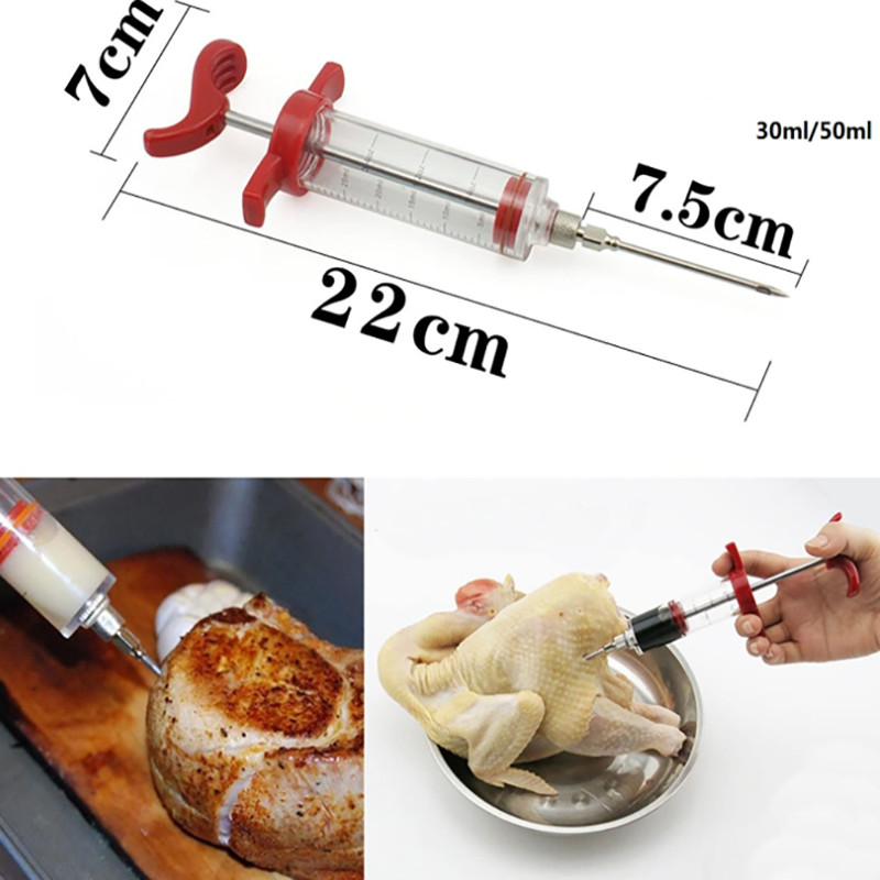 Skonio adata Kalakutiena Kiaulienos BBQ Kepsnys Mėsos Padažai Švirkštai Marinatai Virtuvės reikmenys Prieskoniai Maisto gaminimo įrankiai Virtuvės prietaisai Jautiena