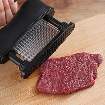 Νέο 48 Blades Needle Meat Tenderizer Μαχαίρι από ανοξείδωτο χάλυβα Meat Beaf Steak Mallet Meat Tenderizer Hammer Pounder Cooking Tools
