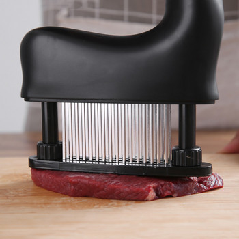 Νέο 48 Blades Needle Meat Tenderizer Μαχαίρι από ανοξείδωτο χάλυβα Meat Beaf Steak Mallet Meat Tenderizer Hammer Pounder Cooking Tools