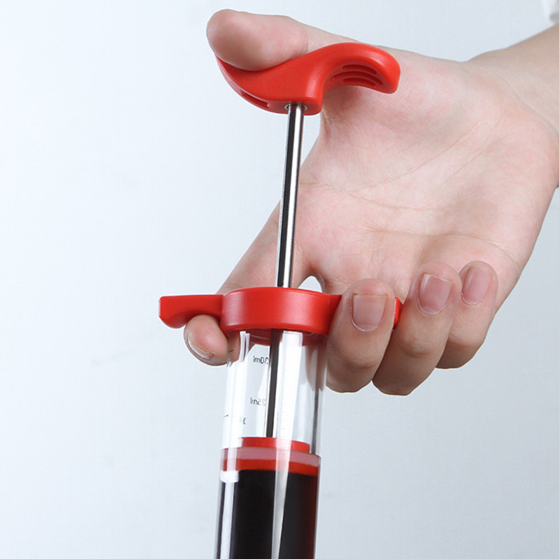 1 pakuotė nerūdijančio plieno adatų prieskonių švirkštų rinkinys BBQ mėsos skonio švirkštas virimo padažas marinatas priedai įrankiai