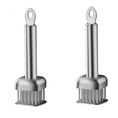 304 nerūdijančio plieno mėsos minkštiklis, patvarus ašmenimis jautienos kepsnio adata 21 itin aštri adata jautienos kepsniams Virtuvės gaminimo įrankiai