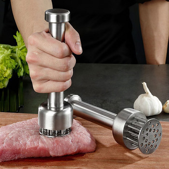 Κουζίνα από ανοξείδωτο χάλυβα Meat Tenderizer Needle Steak Χοιρινές μπριζόλες Χαλαρά οικιακά κρεατικά σφυρί Μαγείρεμα φαγητού