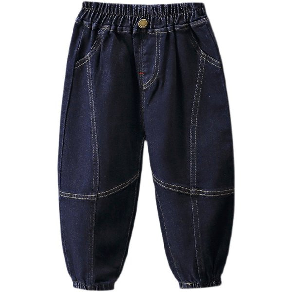 Dječje ležerne traperice s gumbom i džepom