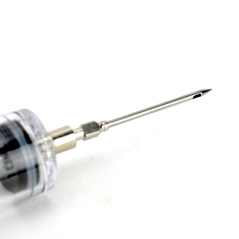 Maisto klasės nerūdijančio plieno adatų prieskonių švirkštų rinkinys BBQ padažo švirkštas virtuvės padažas marinato švirkštas