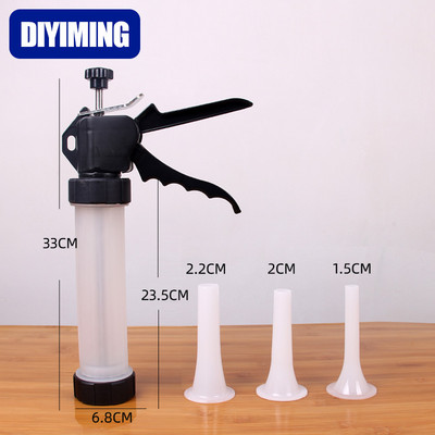 Dešrų gaminimo mašina dešrų įdaras Jerky Gun Manaul mėsos švirkštas namuose pagamintas naminis dešros įrankis mažas dešros įrankis dešros užpildas