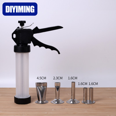 Dešrų gaminimo mašina dešrų įdaras Jerky Gun Manaul mėsos švirkštas namuose pagamintas naminis dešros įrankis mažas dešros įrankis dešros užpildas