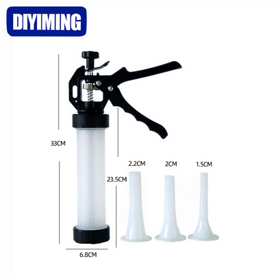 Dešrų gaminimo mašina dešrų įdaras Jerky Gun Manaul mėsos švirkštas namuose pagamintas naminis dešros įrankis mažas dešros įrankis dešros užpildas