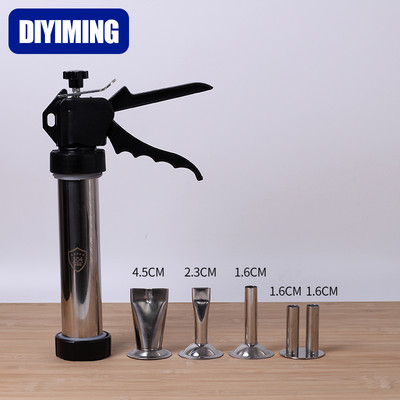 Dešrų gaminimo mašina dešrų įdaras Jerky Gun Manaul mėsos švirkštas namuose pagamintas naminis dešros įrankis mažas dešros įrankis dešros užpildas