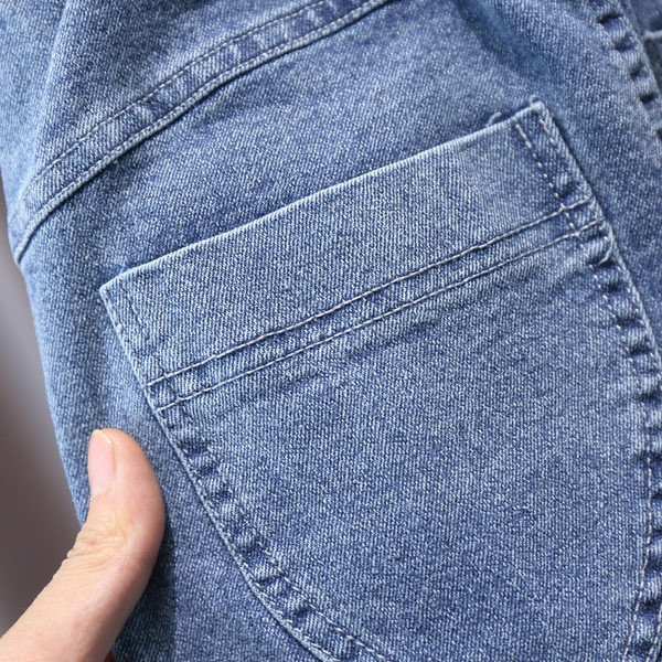 Vaikiški džinsai berniukams - su kišenėmis