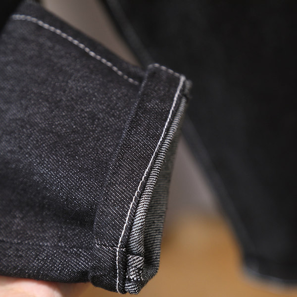 Vaikiški džinsai su kišenėmis ir raštu