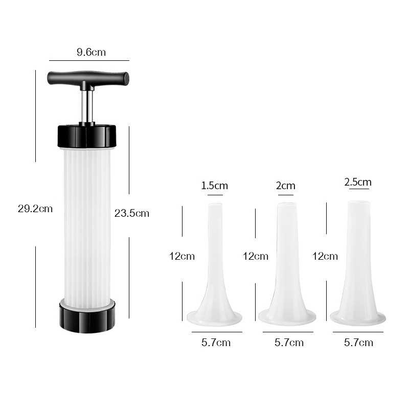 Ručni alati za punjenje kobasica Plastična hrana za kobasice velikog kapaciteta Kuhinjski alati za izradu mesa Veleprodaja