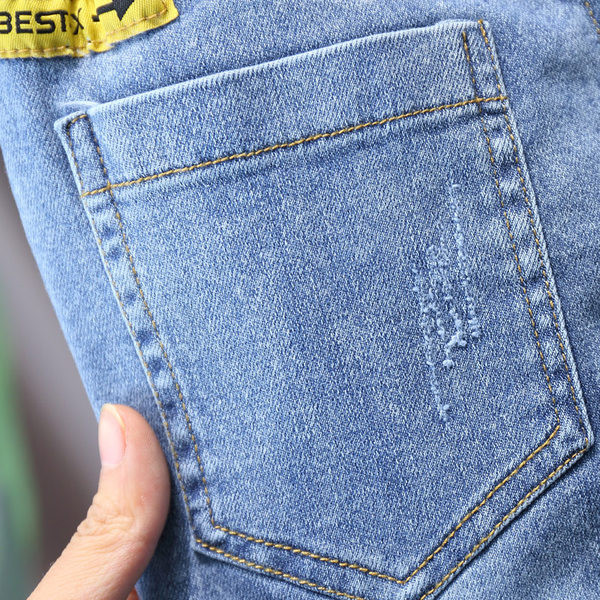 Vaikiški laisvalaikio džinsai su kišenėmis