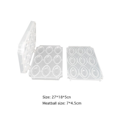 Aparat za mesne okruglice Ručni aparat za kalupe za mesne štruce Kuhinjski alat Kibbeh Express Plus Rolls Press Procesor za mljeveno meso Dekoracija za torte