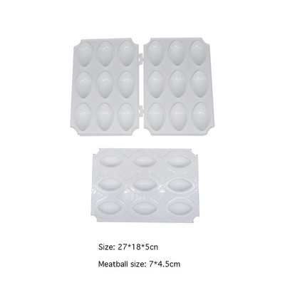 Aparat za mesne okruglice Ručni aparat za kalupe za mesne štruce Kuhinjski alat Kibbeh Express Plus Rolls Press Procesor za mljeveno meso Dekoracija za torte