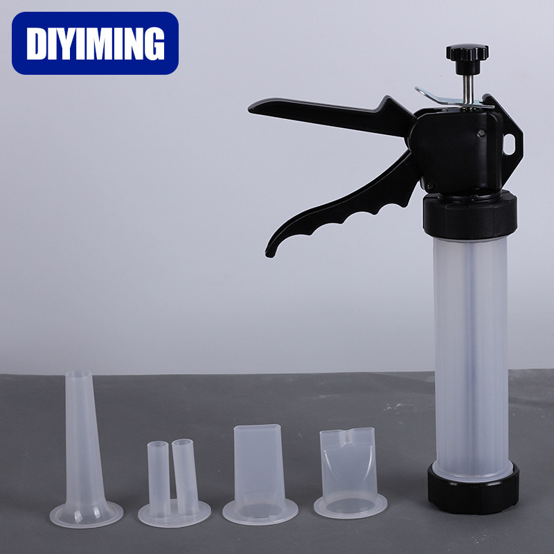 PP materijal Plastični ručni punjač za kobasice s 4 plastična lijevka za kućnu upotrebu Make Beef Jerky Kit