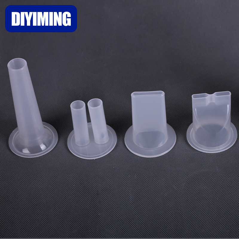 PP materijal Plastični ručni punjač za kobasice s 4 plastična lijevka za kućnu upotrebu Make Beef Jerky Kit