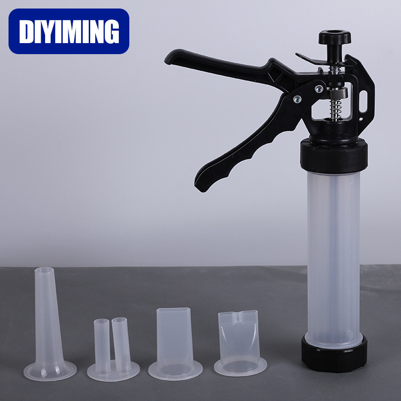 PP materijal Plastični ručni punjač za kobasice s 4 plastična lijevka za kućnu upotrebu Make Beef Jerky Kit