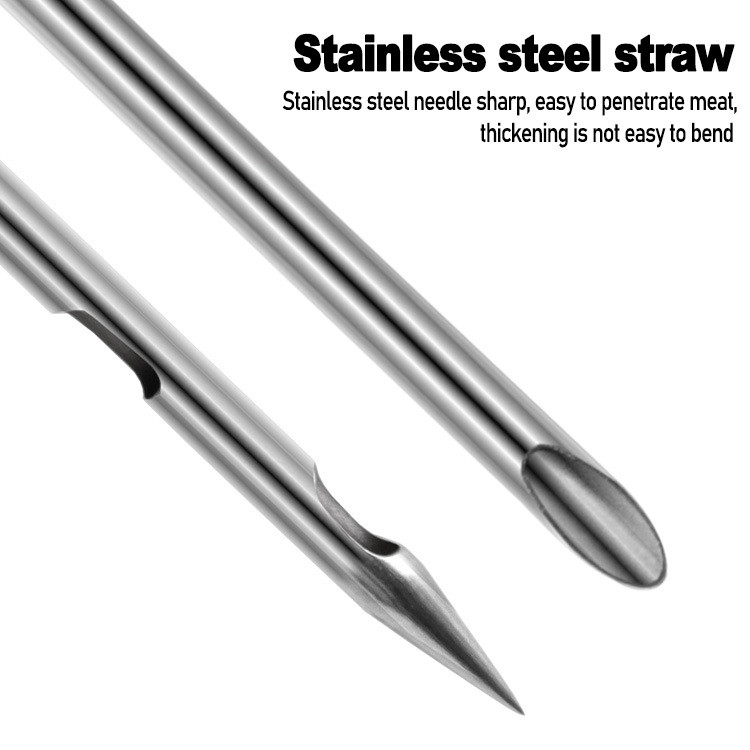 Virtuvė Virtuvė Nerūdijantis plienas Paukštiena BBQ Maistas Skonis Baster Švirkšto siurblys Virimas Vištiena Kalakutiena Paukštiena BBQ maistas