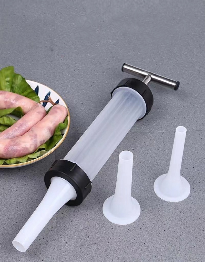 Mașină manuală rapidă de umplut cârnați manual pentru umplut cârnați de casă seringă pentru cârnați pentru umplut cârnați manual gadgeturi