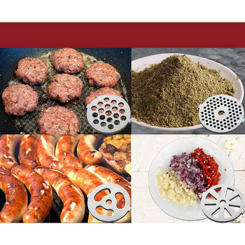 Ανθεκτικά εξαρτήματα μηχανής μύλου κρέατος για μίξερ πάγκων KitchenAid με αξεσουάρ σωλήνα πλήρωσης λουκάνικων/επεξεργαστής τροφίμων