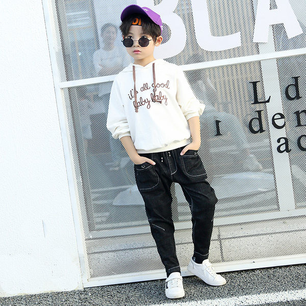 Elegantne traperice za dječake s vezicama i džepom