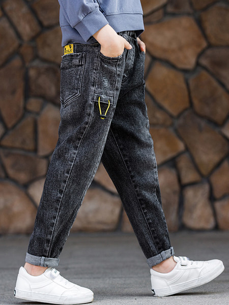 Blugi pentru copii cu buzunar in doua culori