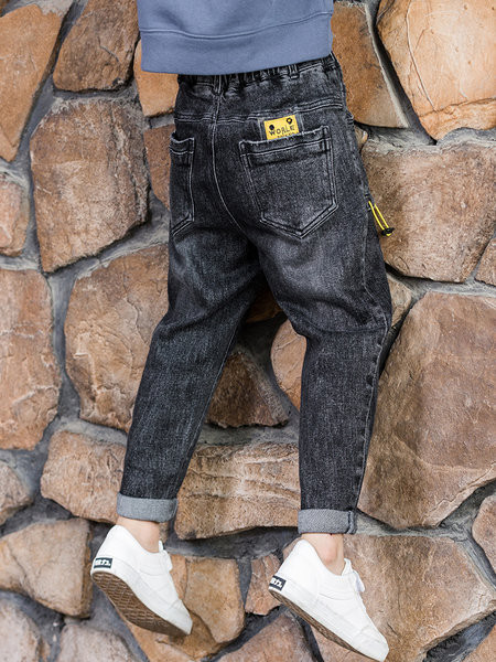 Blugi pentru copii cu buzunar in doua culori