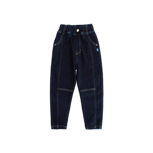 Vaikiški džinsai berniukams su pamušalu