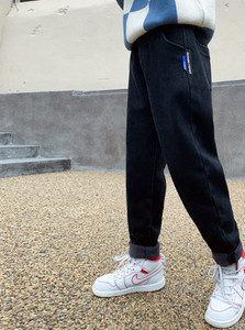 Blugi copii model curat cu scris pe buzunar